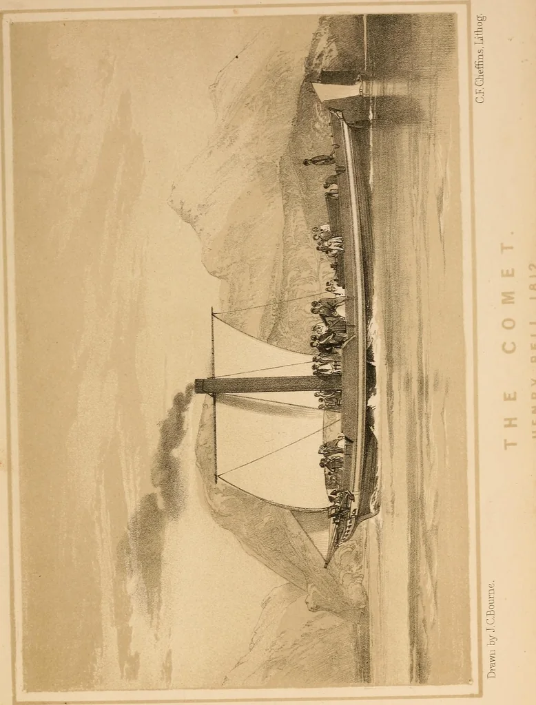 An illustration from Steam navigation, 1847, leaf 166
