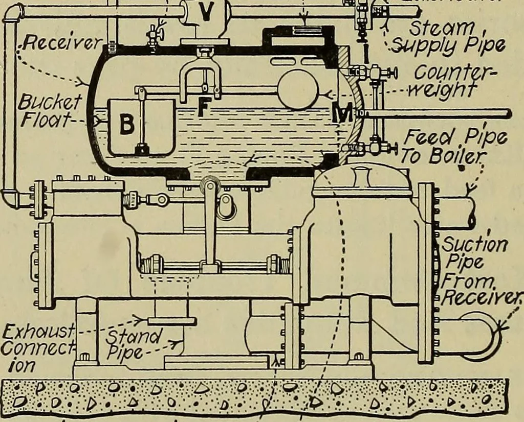 An illustration from Steam power plant auxiliaries and accessories;, 1922, leaf 223