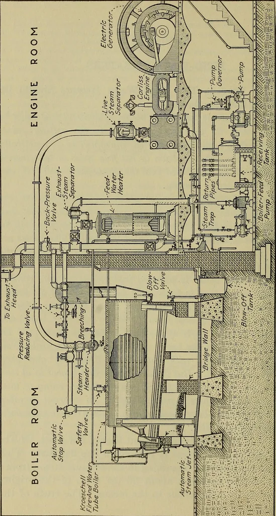 An illustration from Steam power plant auxiliaries and accessories;, 1922, leaf 229