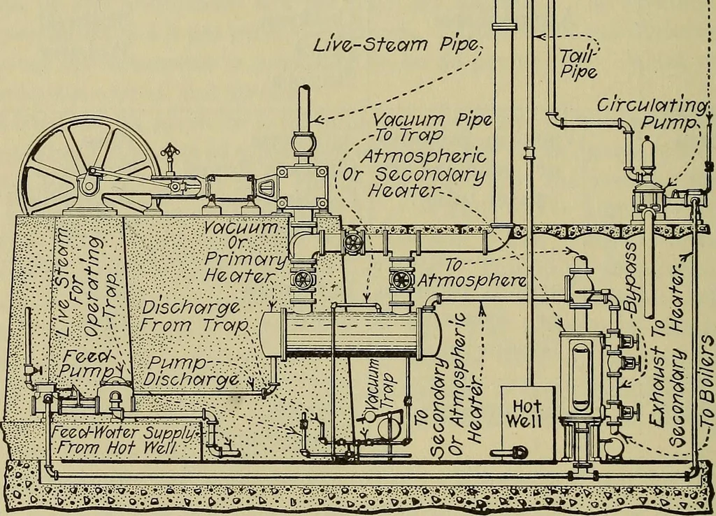 An illustration from Steam power plant auxiliaries and accessories;, 1922, leaf 237