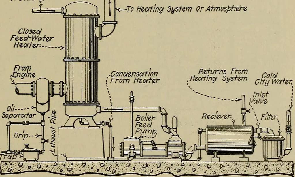 An illustration from Steam power plant auxiliaries and accessories;, 1922, leaf 244