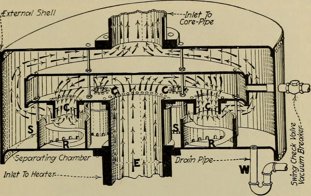 An illustration from Steam power plant auxiliaries and accessories;, 1922, leaf 246
