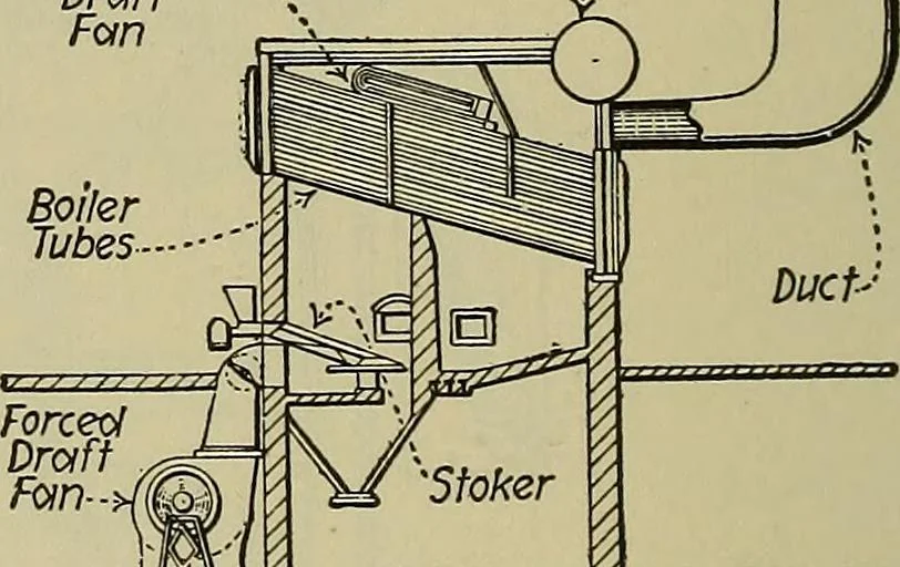 An illustration from Steam power plant auxiliaries and accessories;, 1922, leaf 283