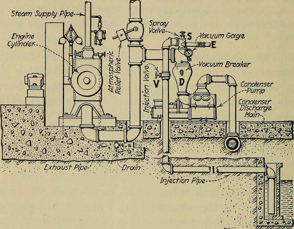 An illustration from Steam power plant auxiliaries and accessories;, 1922, leaf 317