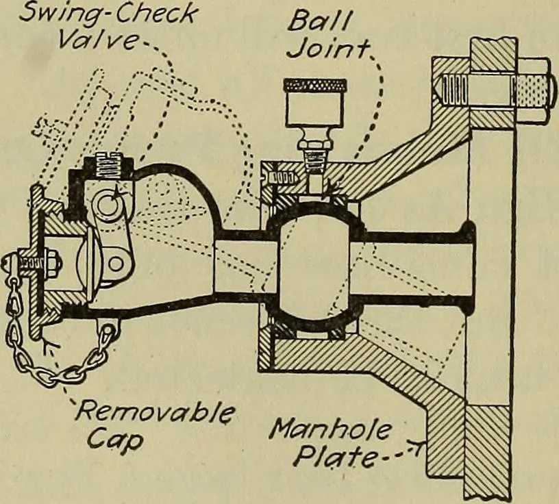 An illustration from Steam power plant auxiliaries and accessories;, 1922, leaf 345