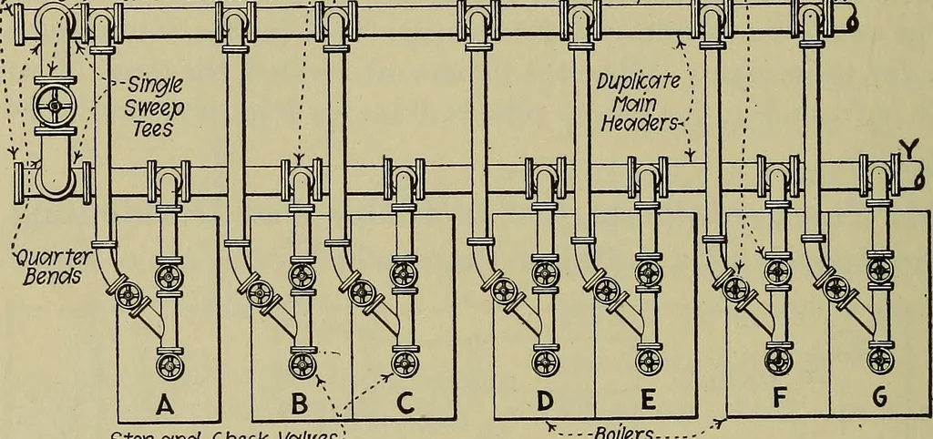 An illustration from Steam power plant auxiliaries and accessories;, 1922, leaf 393
