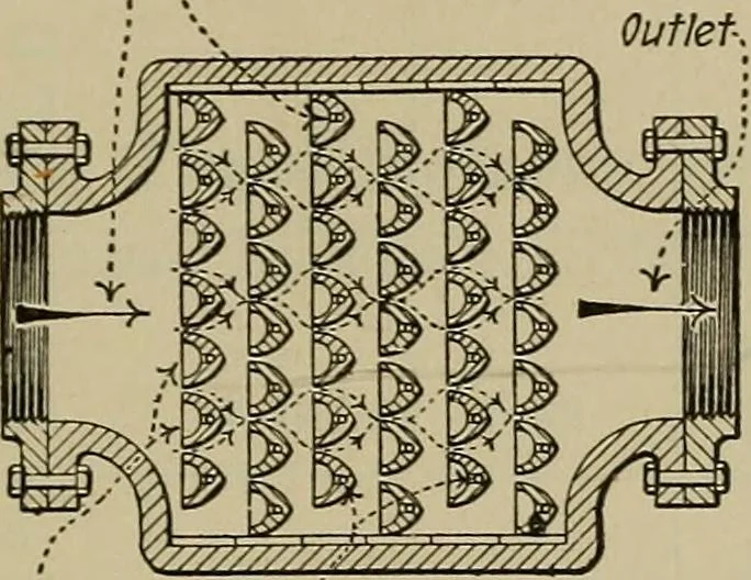 An illustration from Steam power plant auxiliaries and accessories;, 1922, leaf 416