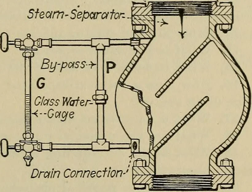 An illustration from Steam power plant auxiliaries and accessories;, 1922, leaf 422