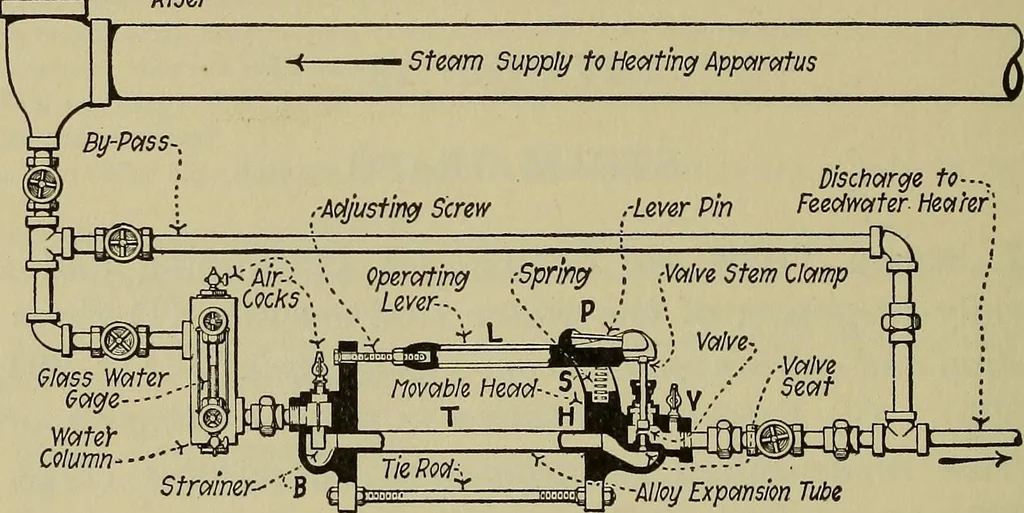 An illustration from Steam power plant auxiliaries and accessories;, 1922, leaf 425