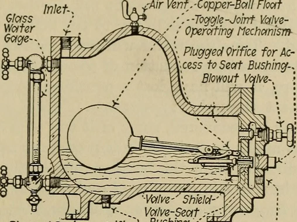 An illustration from Steam power plant auxiliaries and accessories;, 1922, leaf 428