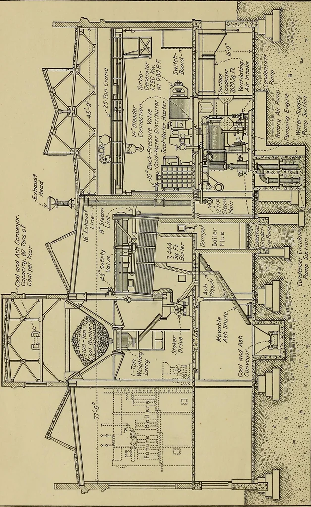 An illustration from Steam power plant auxiliaries and accessories;, 1922, leaf 9