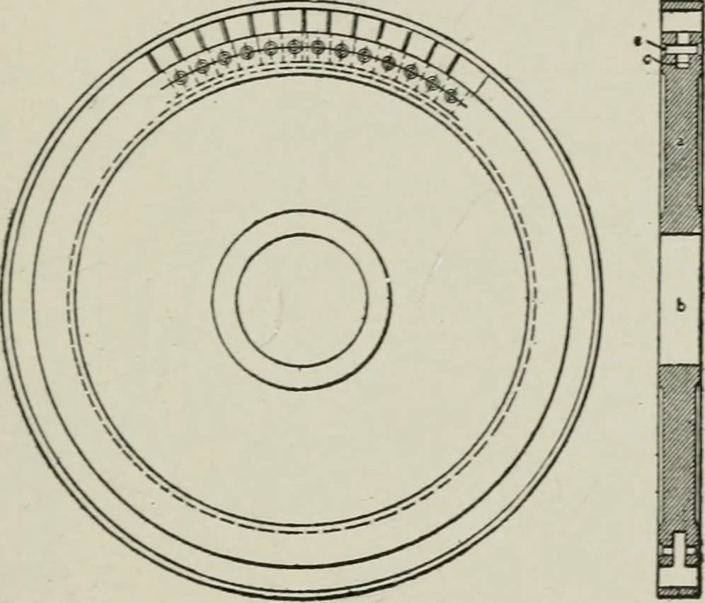 An illustration from Steam turbine engines : their construction, care and operation, 1910, leaf 100