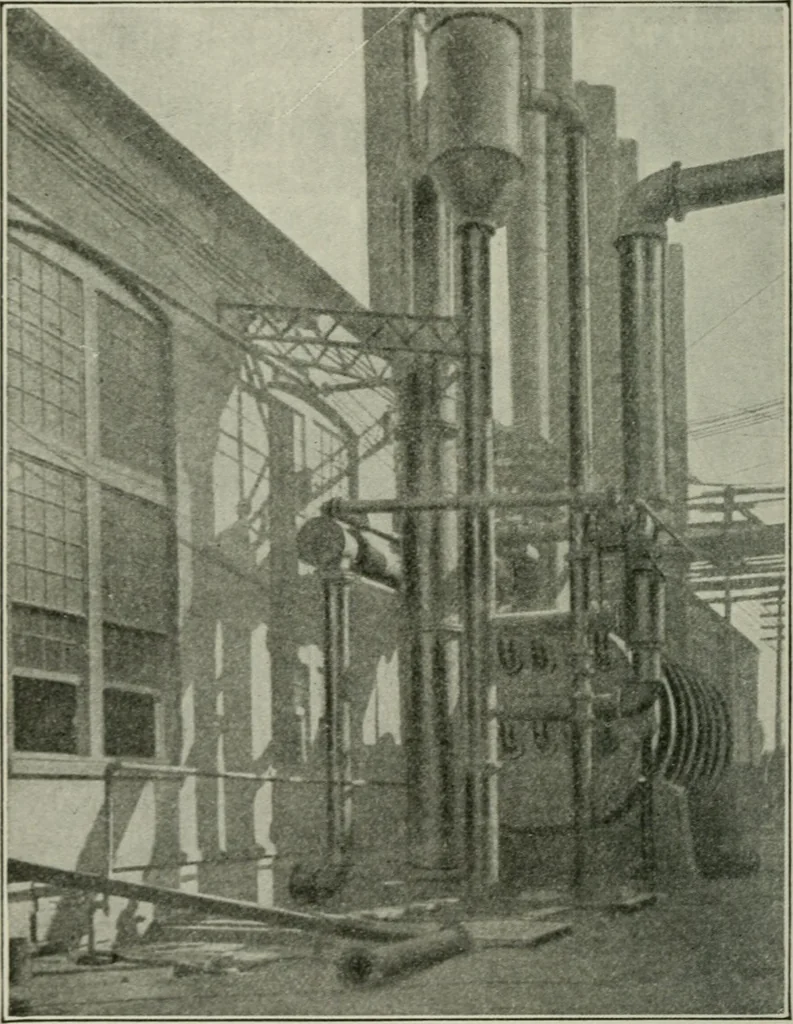 An illustration from Steam turbine engines : their construction, care and operation, 1910, leaf 121