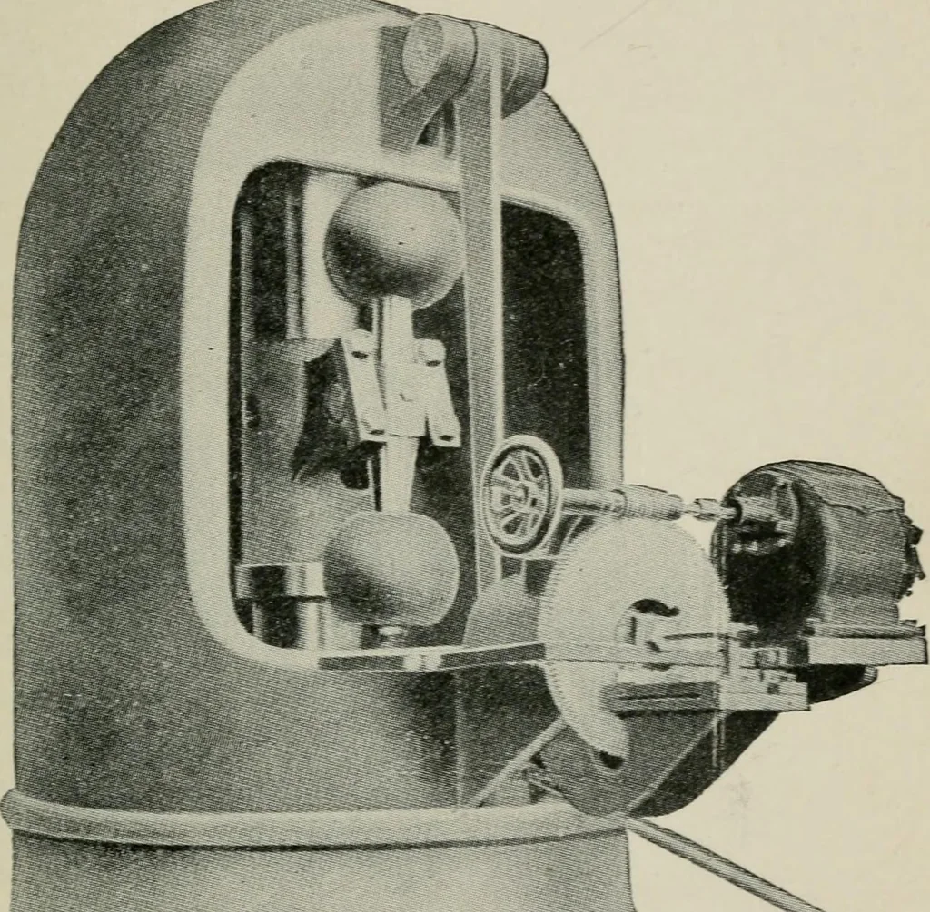 An illustration from Steam turbine engines : their construction, care and operation, 1910, leaf 50