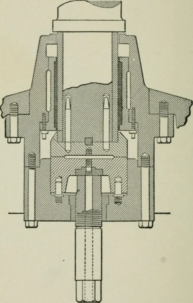 An illustration from Steam turbine engines : their construction, care and operation, 1910, leaf 59