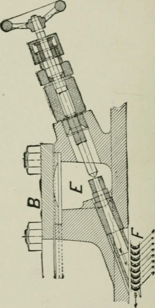 An illustration from Steam turbine engines : their construction, care and operation, 1910, leaf 65