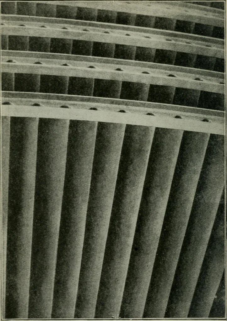 An illustration from Steam turbine engines : their construction, care and operation, 1910, leaf 89