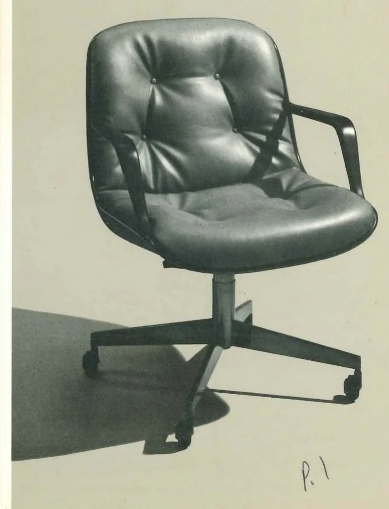 An illustration from Steelcase 451 Series Chairs 1970, 1970, leaf 2