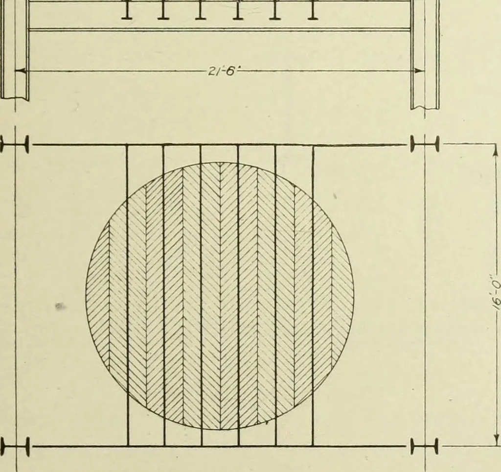 An illustration from Steel construction for buildings, 1914, leaf 268