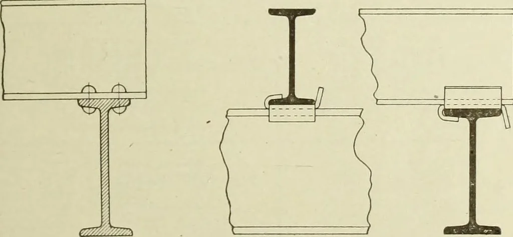 An illustration from Steel construction for buildings, 1914, leaf 270