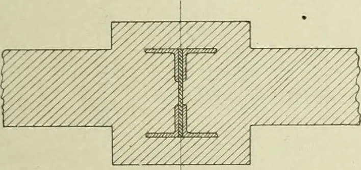 An illustration from Steel construction for buildings, 1914, leaf 396