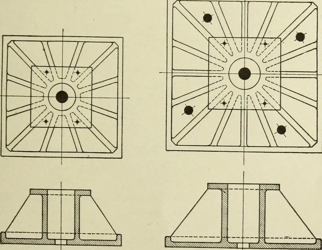 An illustration from Steel construction for buildings, 1914, leaf 474