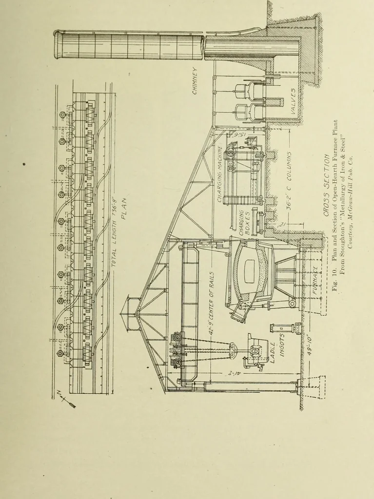 An illustration from Steel construction for buildings, 1914, leaf 66