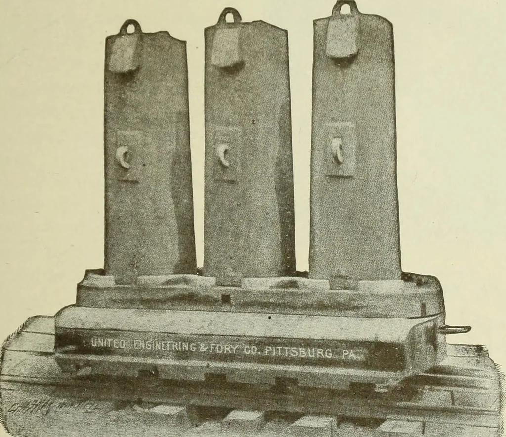 An illustration from Steel construction for buildings, 1914, leaf 68