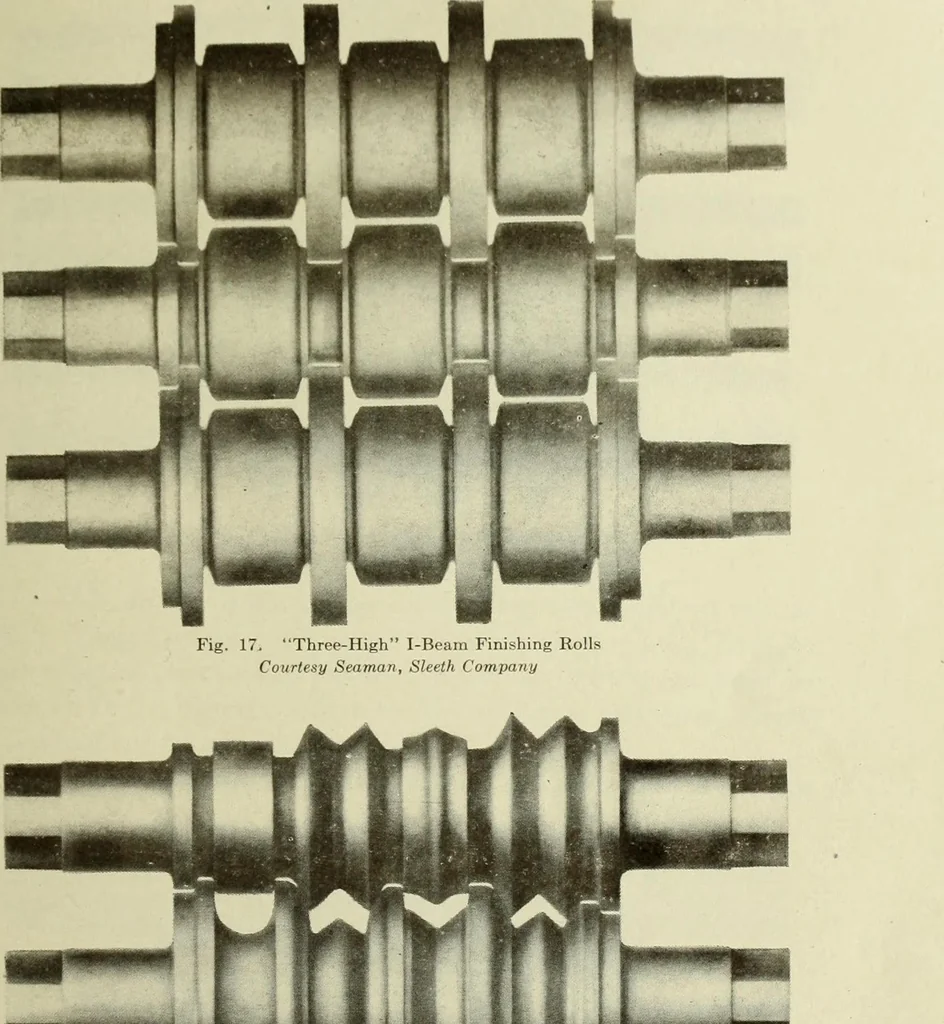 An illustration from Steel construction for buildings, 1914, leaf 74