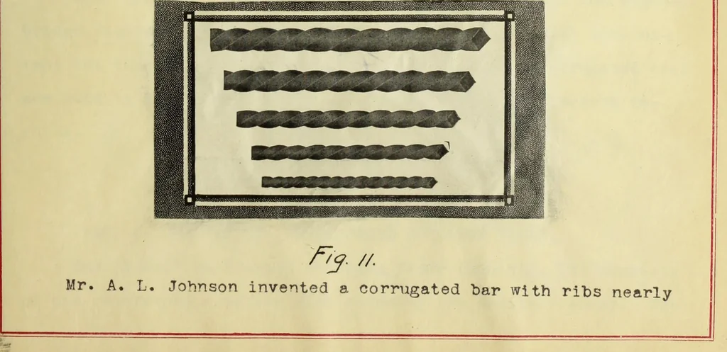 An illustration from Steel highway bridges with reinforced concrete floors, 1910, leaf 38