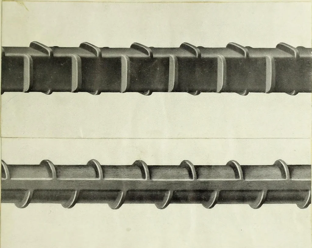 An illustration from Steel highway bridges with reinforced concrete floors, 1910, leaf 40