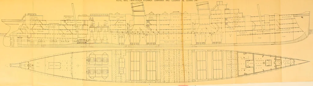 An illustration from Steel ships, their construction and maintenance : a manual for shipbuilders, ship superintendents, students, and marine engineers, 1901, leaf 158