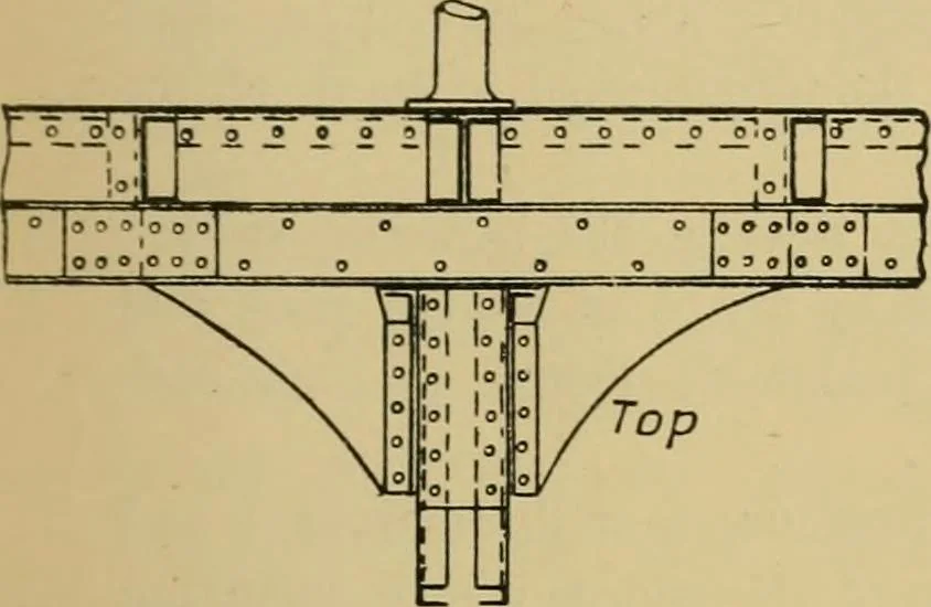 An illustration from Steel ships, their construction and maintenance : a manual for shipbuilders, ship superintendents, students, and marine engineers, 1901, leaf 210