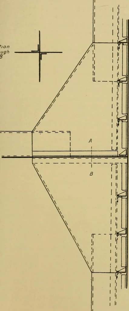 An illustration from Steel ships, their construction and maintenance : a manual for shipbuilders, ship superintendents, students, and marine engineers, 1901, leaf 232