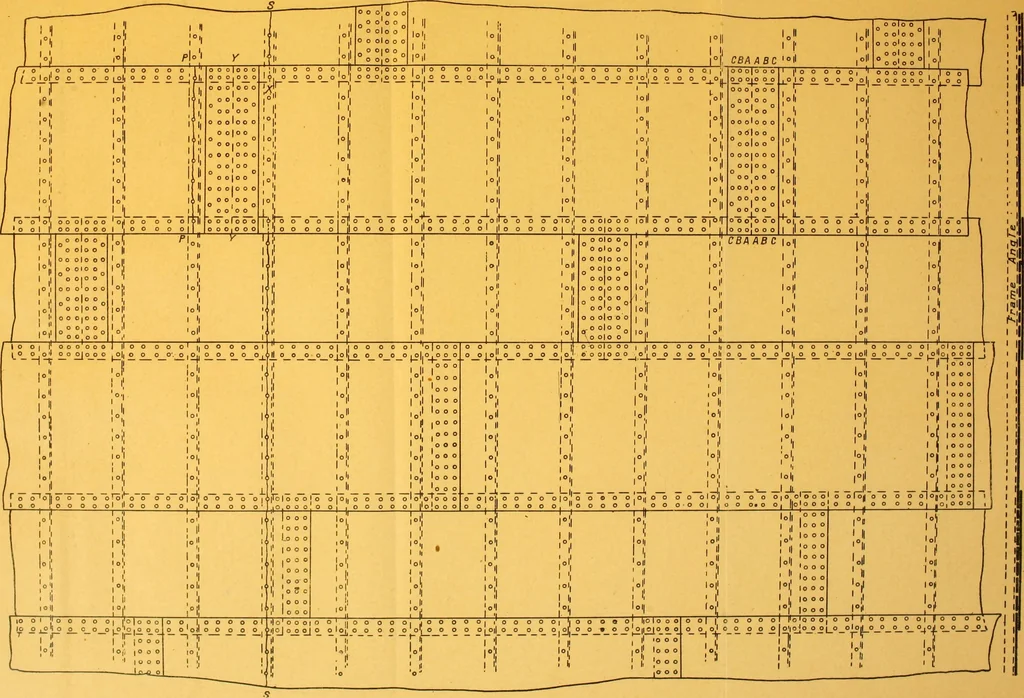 An illustration from Steel ships, their construction and maintenance : a manual for shipbuilders, ship superintendents, students, and marine engineers, 1901, leaf 254