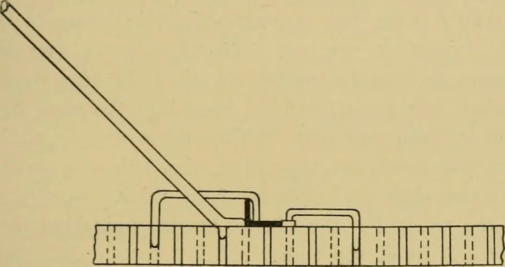 An illustration from Steel ships, their construction and maintenance : a manual for shipbuilders, ship superintendents, students, and marine engineers, 1901, leaf 266