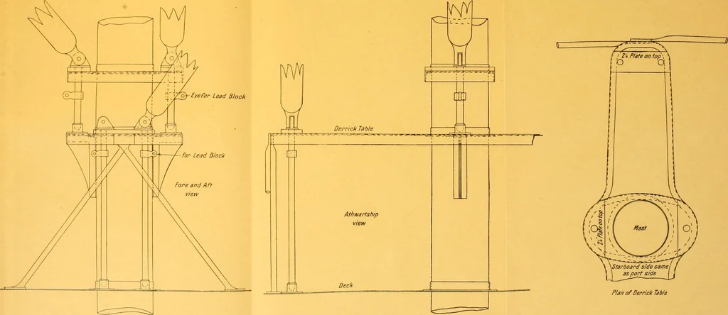 An illustration from Steel ships, their construction and maintenance : a manual for shipbuilders, ship superintendents, students, and marine engineers, 1901, leaf 340