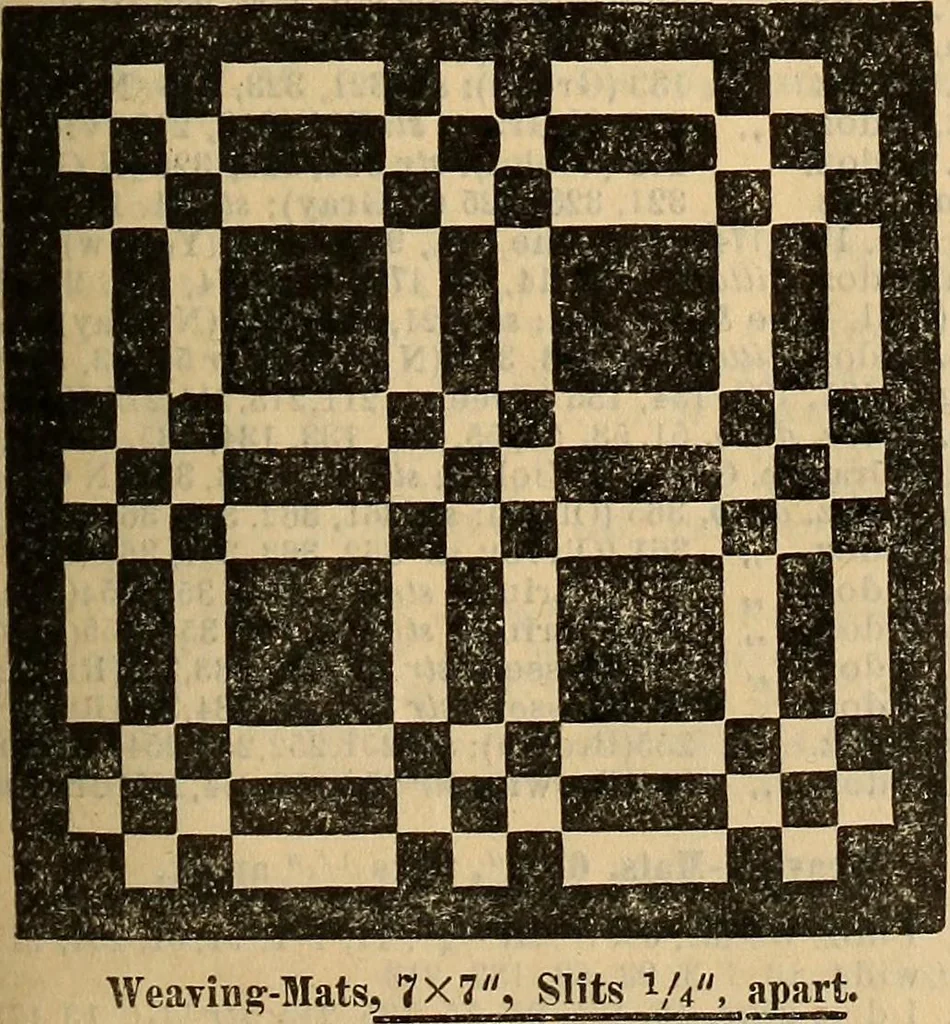 An illustration from Steiger's kindergarten catalogue, 1900, leaf 36