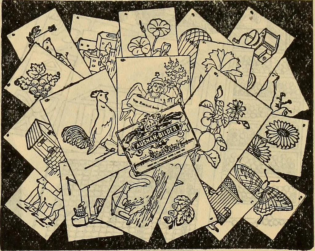 An illustration from Steiger's kindergarten catalogue, 1900, leaf 66