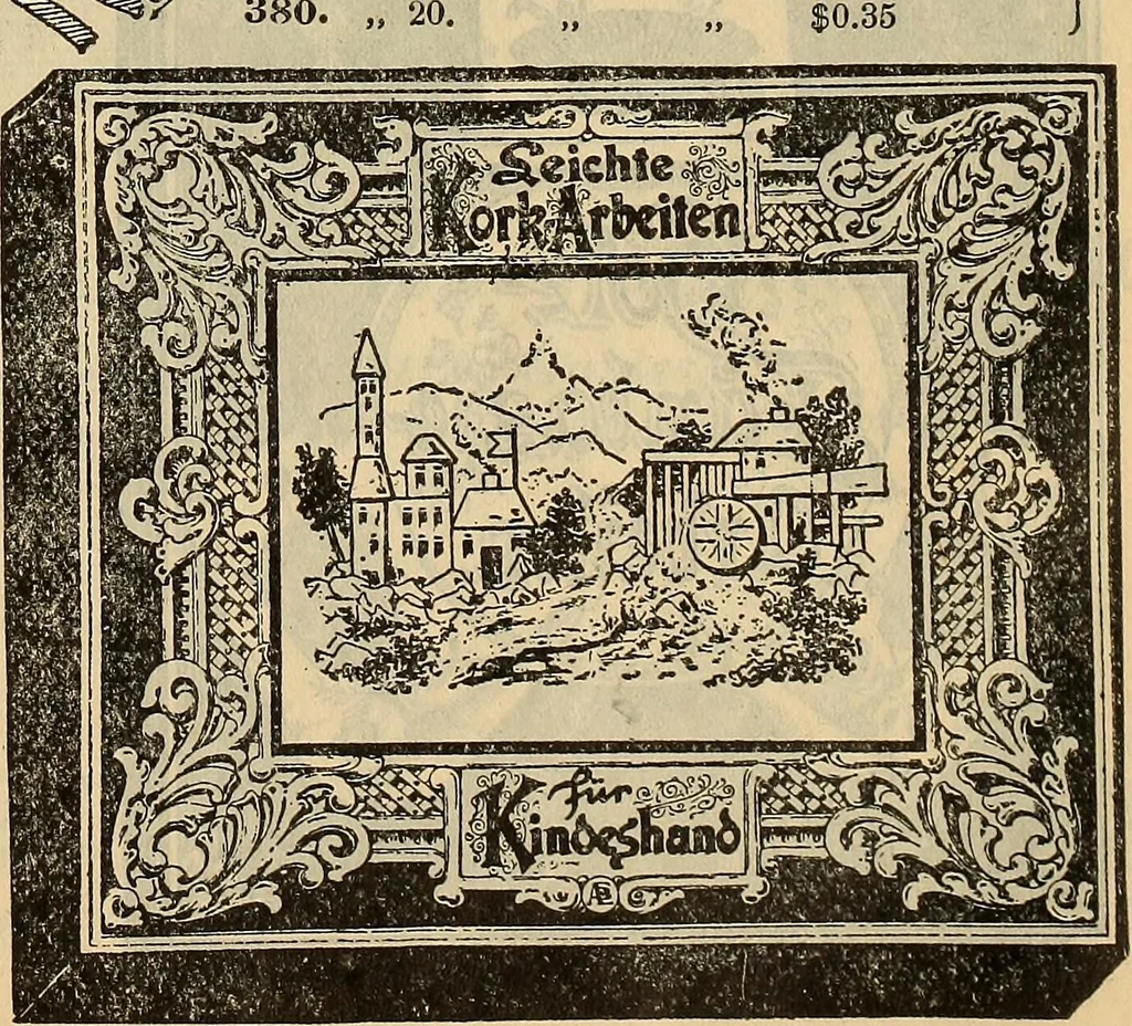 An illustration from Steiger's kindergarten catalogue, 1900, leaf 66