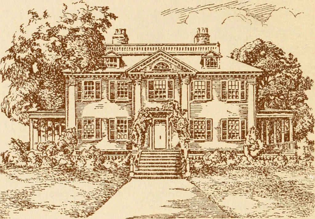 An illustration from Stephen Daye and his successors, the establishment of a printing plant in what was formerly British North America and the development of the art of printing at the University Press of Cambridge, Massachusetts, 1639-1921, 1921, leaf 39