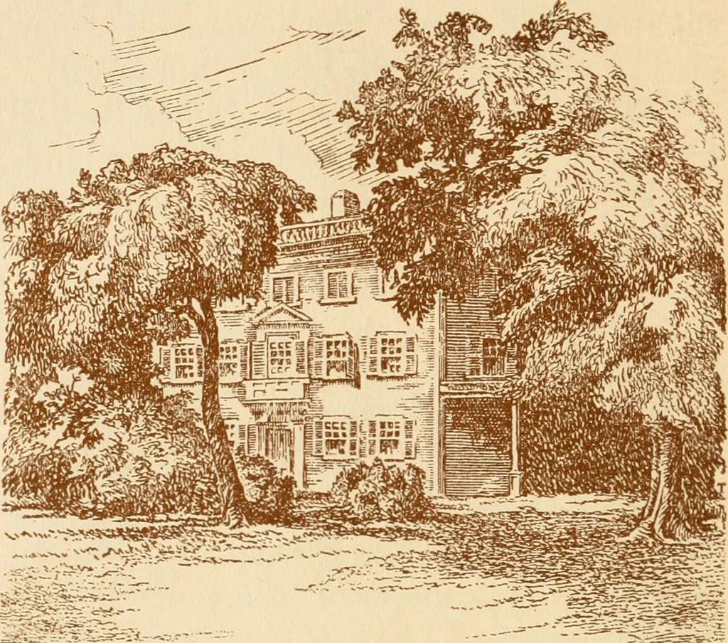An illustration from Stephen Daye and his successors, the establishment of a printing plant in what was formerly British North America and the development of the art of printing at the University Press of Cambridge, Massachusetts, 1639-1921, 1921, leaf 41
