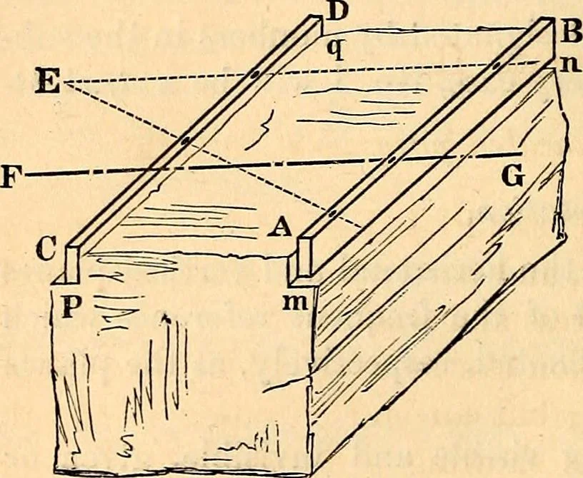 An illustration from Stereotomy : Problems in stone cutting. In four classes. I. Plane-sided structures. II. Structures containing developable surfaces. III. Structrues containing warped surfaces. IV. Structures containing double-curved surfaces. For students of engineering and architecture, 1875, leaf 25