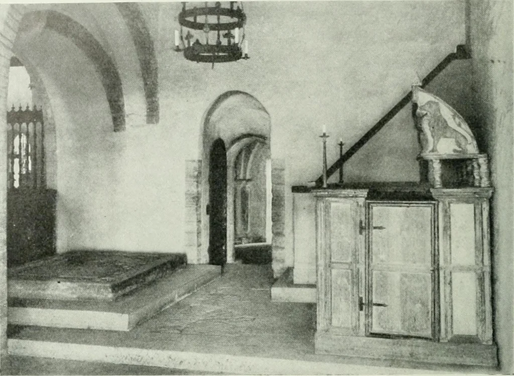 An illustration from Östergötland. Àv Andreas Lindblom, 1921, leaf 123