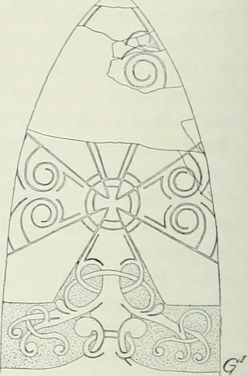 An illustration from Östergötland. Àv Andreas Lindblom, 1921, leaf 185