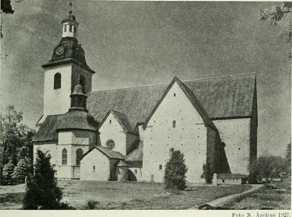 An illustration from Östergötland. Àv Andreas Lindblom, 1921, leaf 22