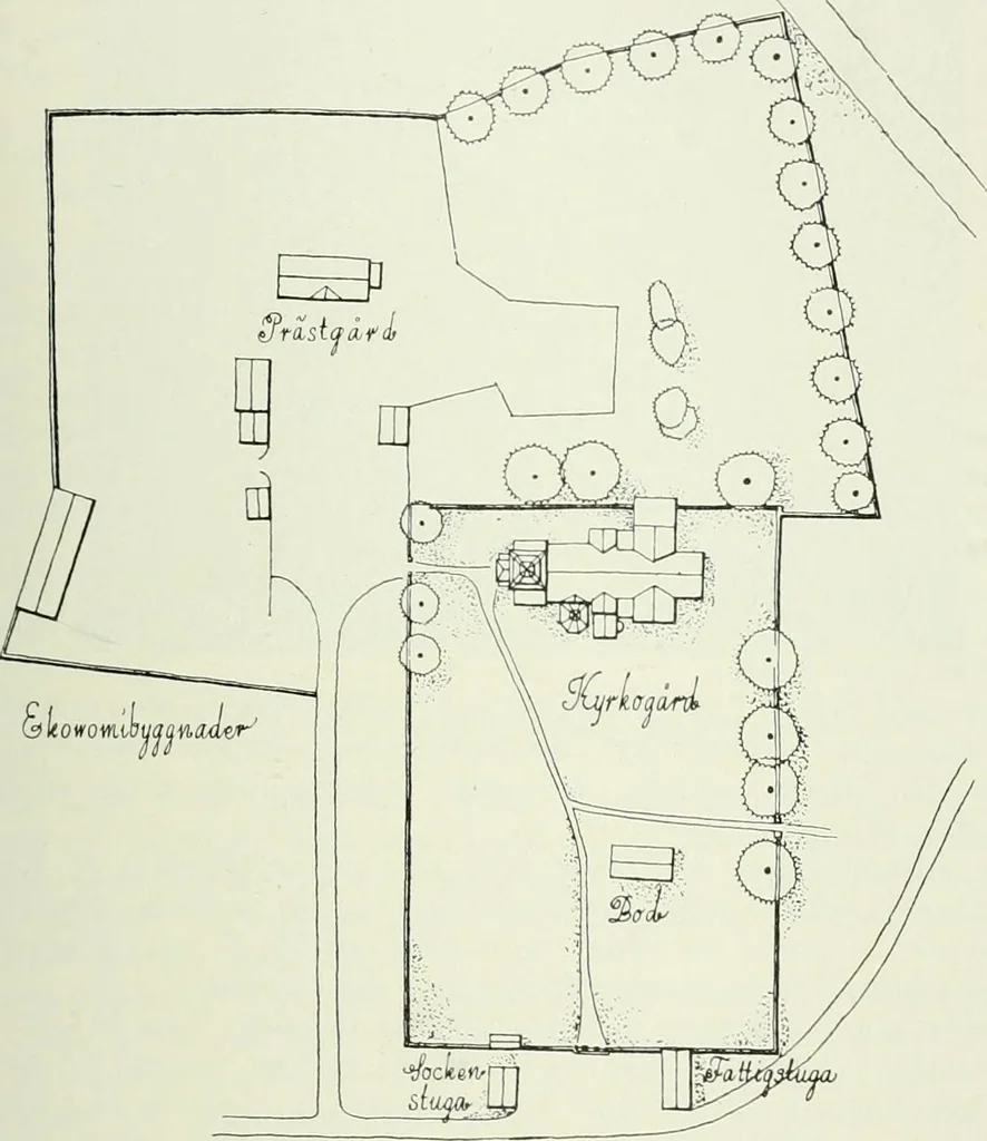 An illustration from Östergötland. Àv Andreas Lindblom, 1921, leaf 36