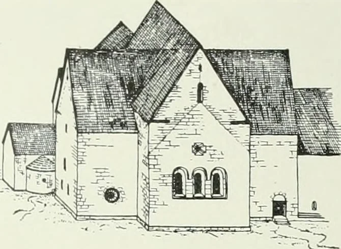 An illustration from Östergötland. Àv Andreas Lindblom, 1921, leaf 96