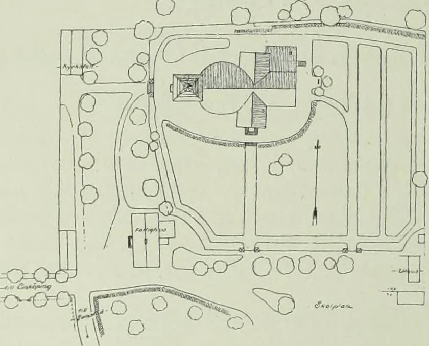 An illustration from Östergötland. Àv Andreas Lindblom, 1921, leaf 111