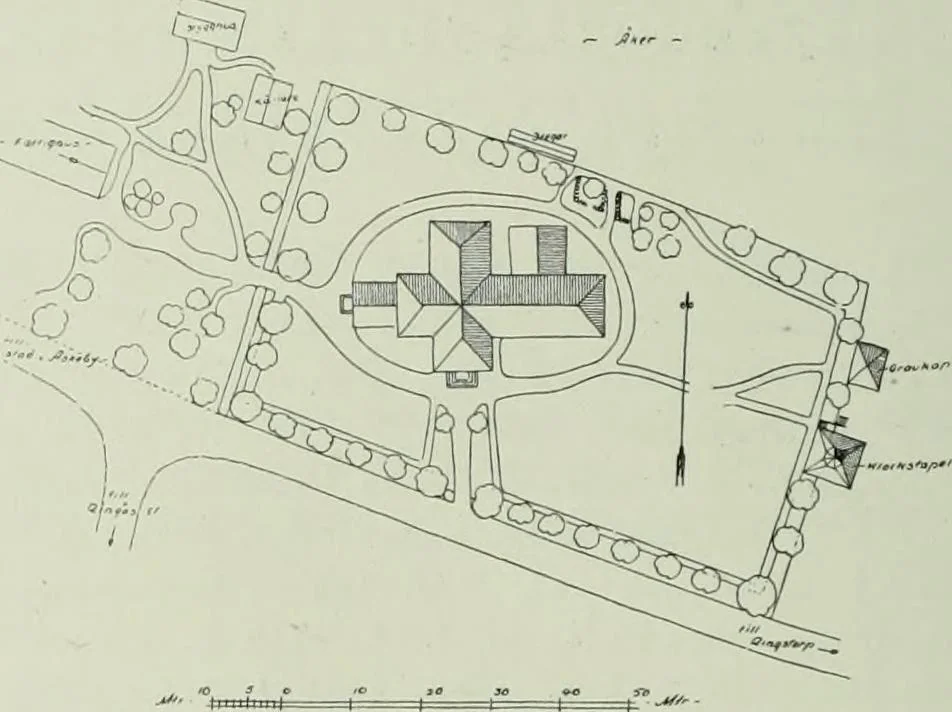 An illustration from Östergötland. Àv Andreas Lindblom, 1921, leaf 163
